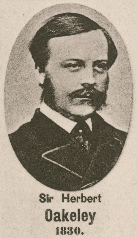 Sir Herbert Oakeley (Gravur) von English School