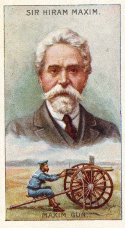 Sir Hiram Maxim, Maxim-Maschinengewehr von English School