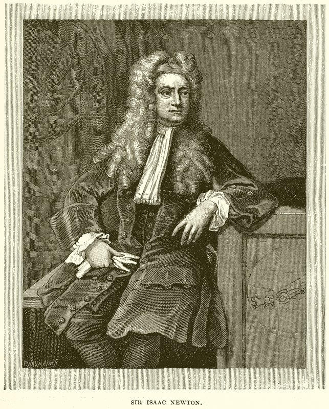Sir Isaac Newton von English School