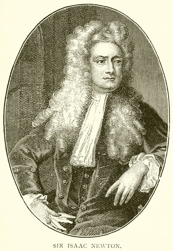 Sir Isaac Newton von English School