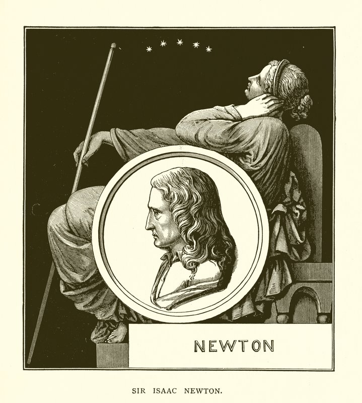 Sir Isaac Newton von English School