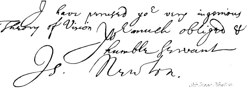 Sir Isaac Newton von English School