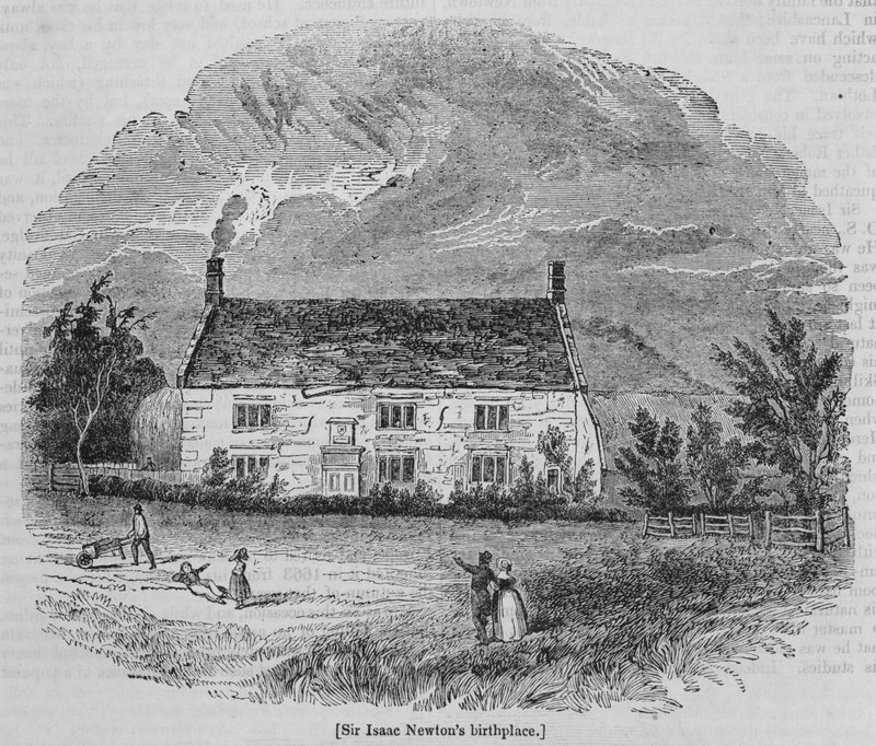 Geburtsort von Sir Isaac Newton von English School