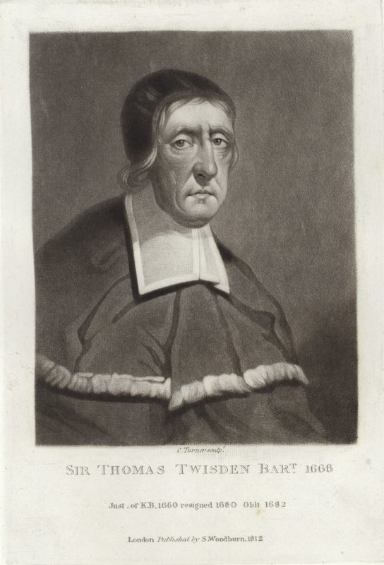Sir Thomas Twisden Baronet von English School