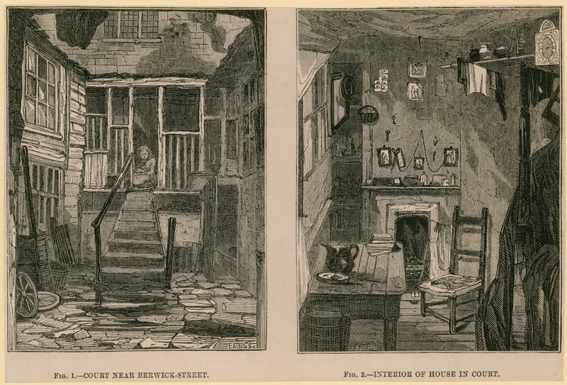 Slums in London von English School
