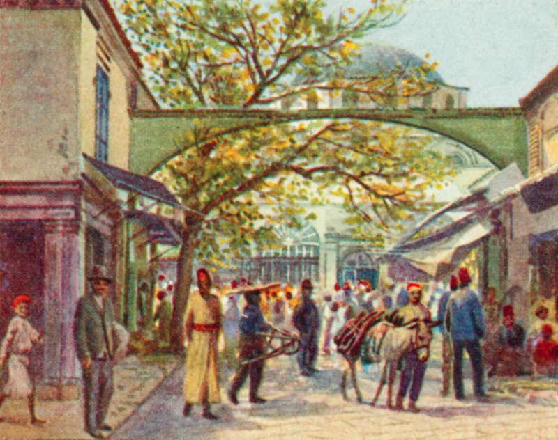 Smyrna, Ein türkischer Basar von English School