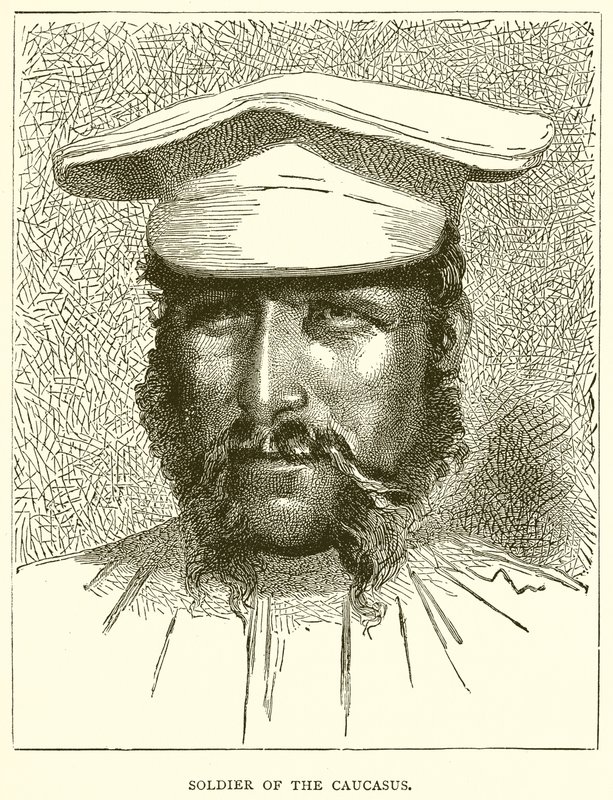 Soldat des Kaukasus von English School