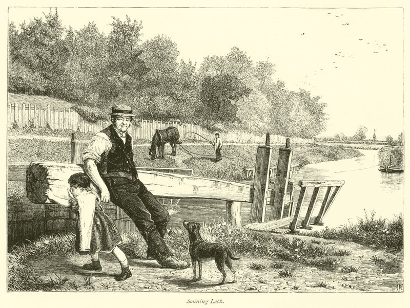 Sonning Schleuse von English School