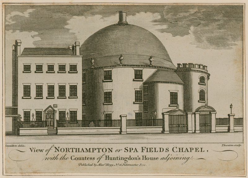 Spa Fields Kapelle, Clerkenwell von English School