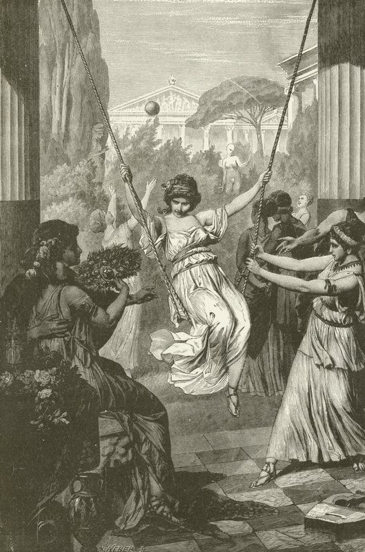 Sport griechischer Mädchen von English School