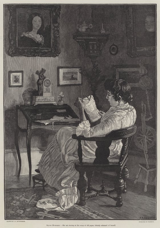 Squire Humphrey (Gravur) von English School
