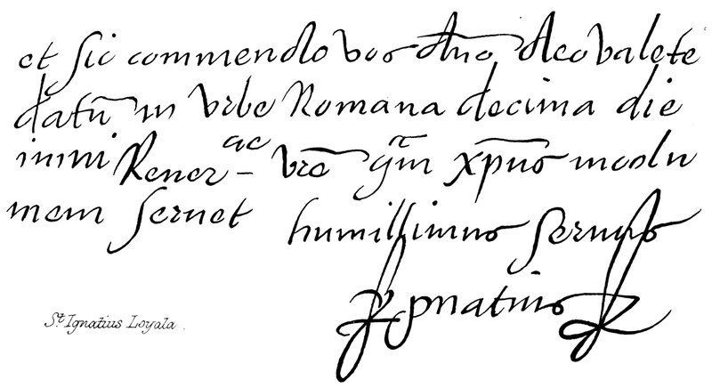 Ignatius von Loyola von English School
