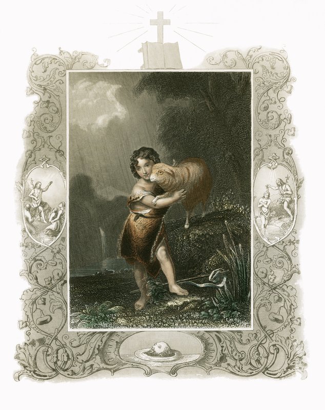 Johannes der Täufer von English School