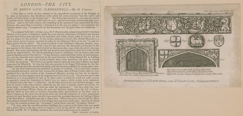St. Johns Tor, Clerkenwell von English School
