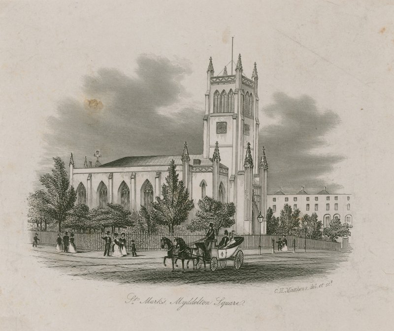 St. Marks Kirche, Clerkenwell von English School