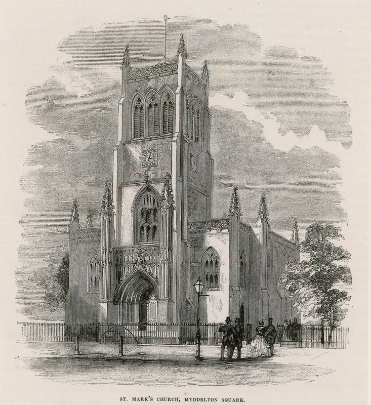 St. Marks Kirche, Clerkenwell von English School