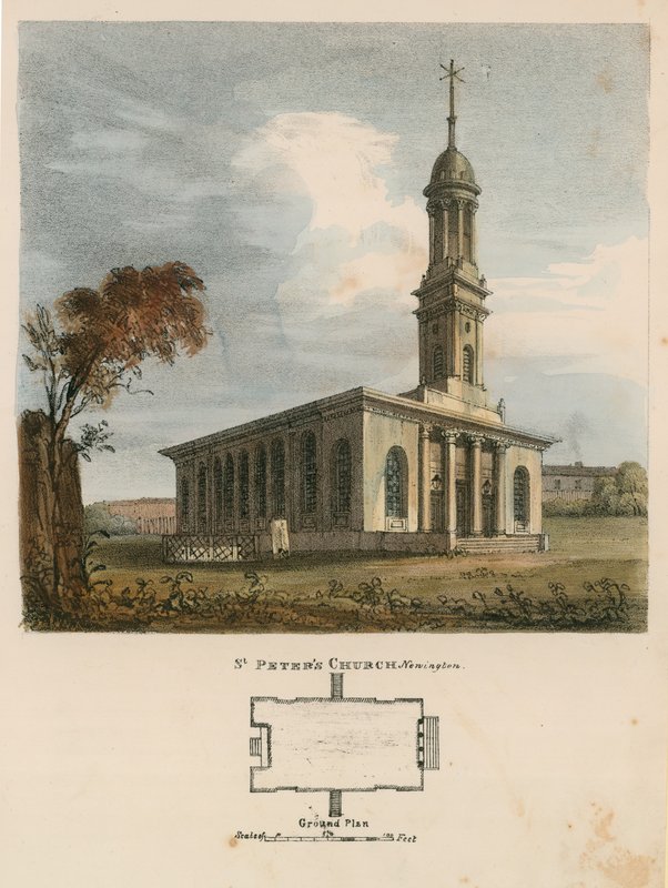 St. Peters Kirche, Newington von English School