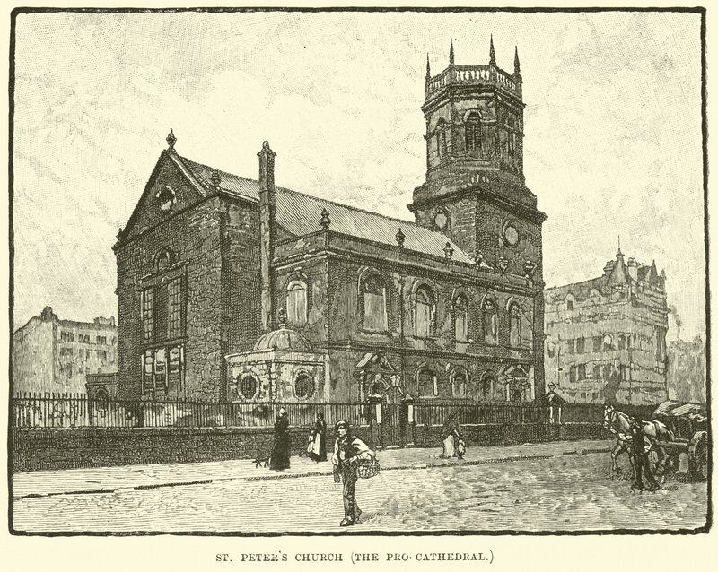 St. Peters Kirche, die Pro-Kathedrale von English School