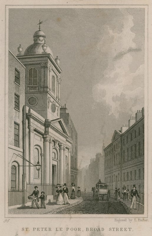 St. Peter der Arme, London von English School