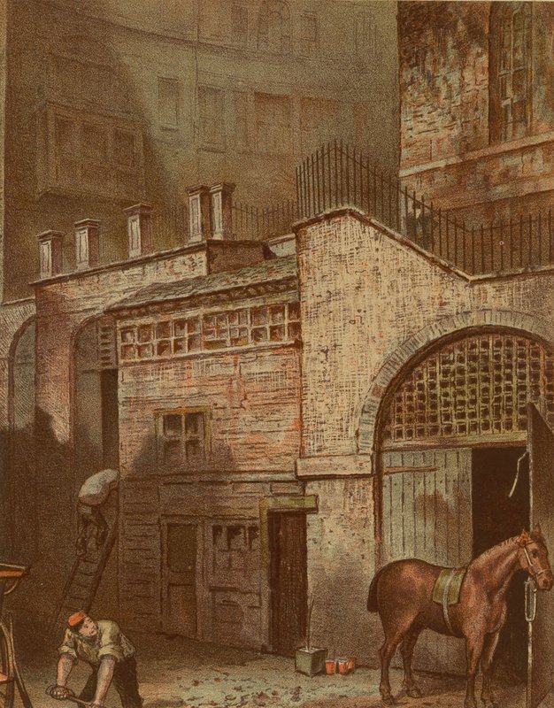 Ställe in der Salisbury Street, Strand von English School