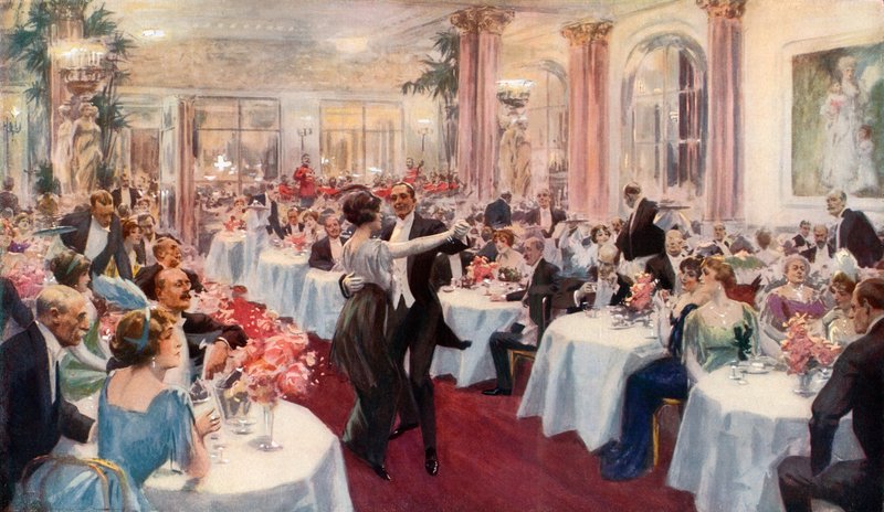 Abendessen im Savoy von English School