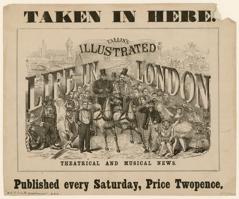 Talliss Illustriertes Leben in London von English School