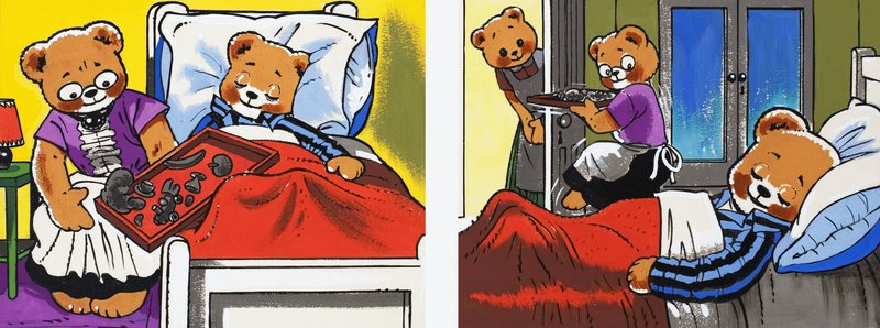 Teddy schläft von English School