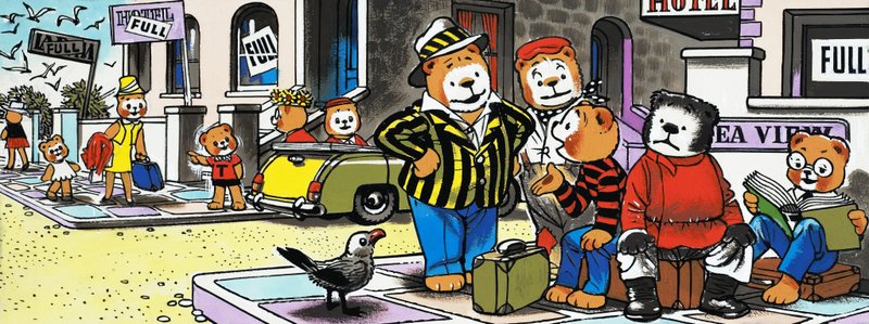 Teddybären suchen Unterkunft von English School