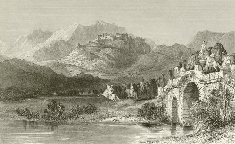 Die Akropolis von Pergamon von English School