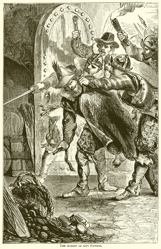 Die Verhaftung von Guy Fawkes von English School