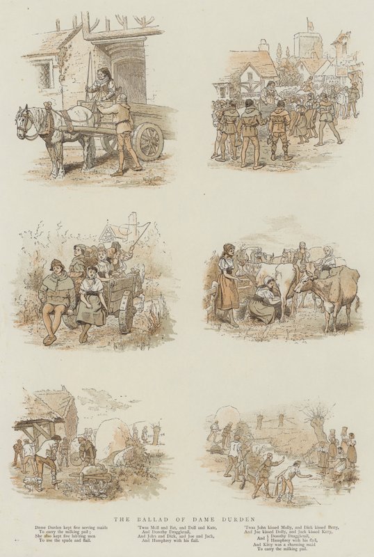 Die Ballade von Dame Durden von English School