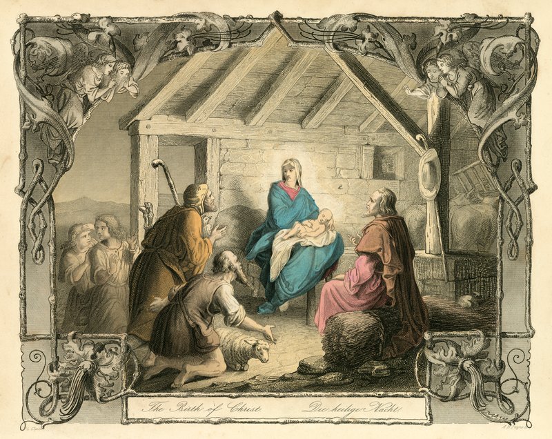 Die Geburt Christi von English School