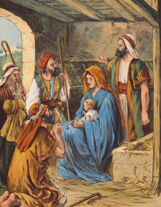 Die Geburt Jesu Christi von English School