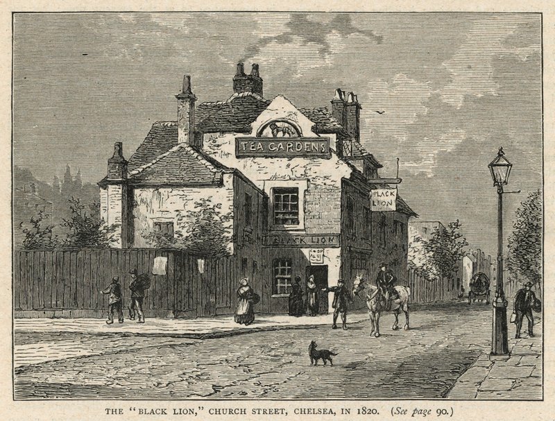 Das Black Lion Gasthaus in Chelsea von English School