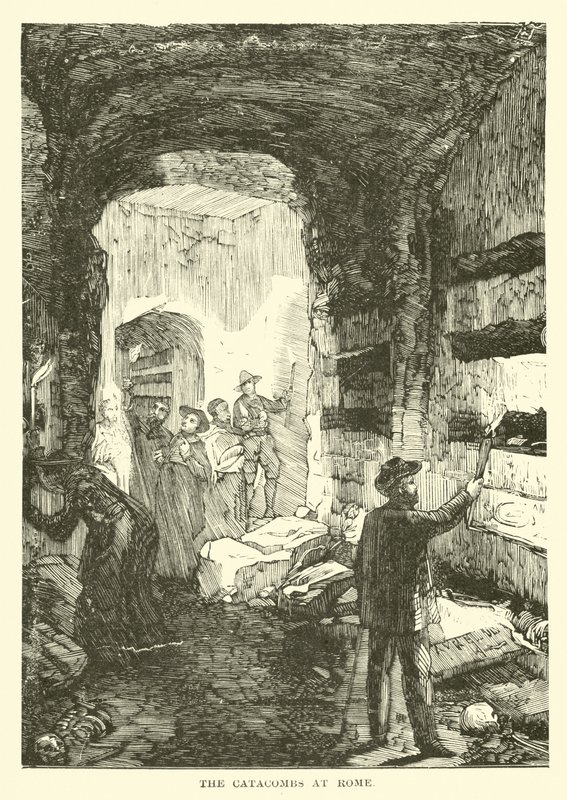 Die Katakomben in Rom von English School