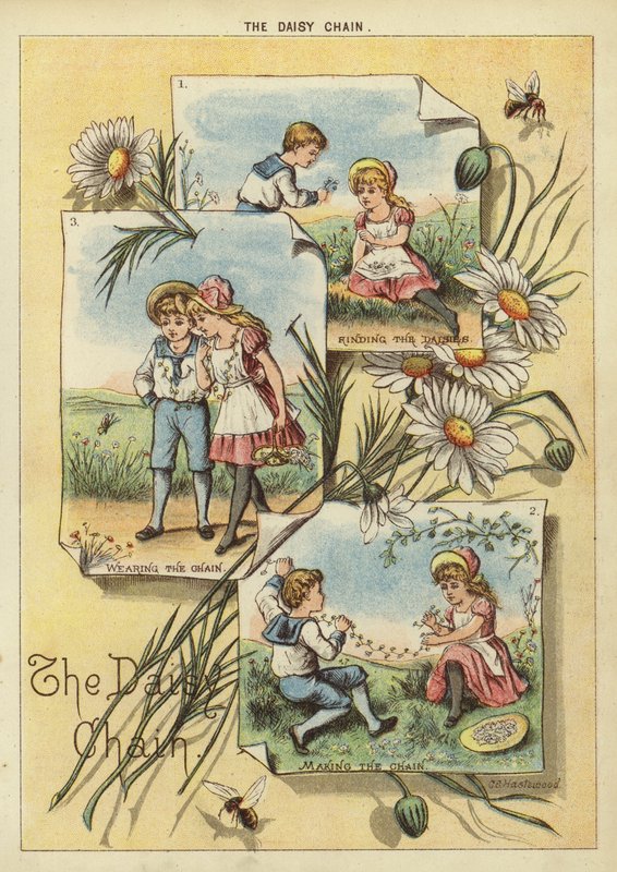Die Gänseblümchenkette von English School