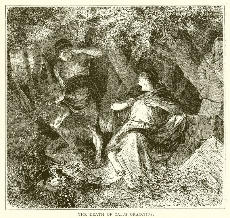 Der Tod von Caius Gracchus von English School
