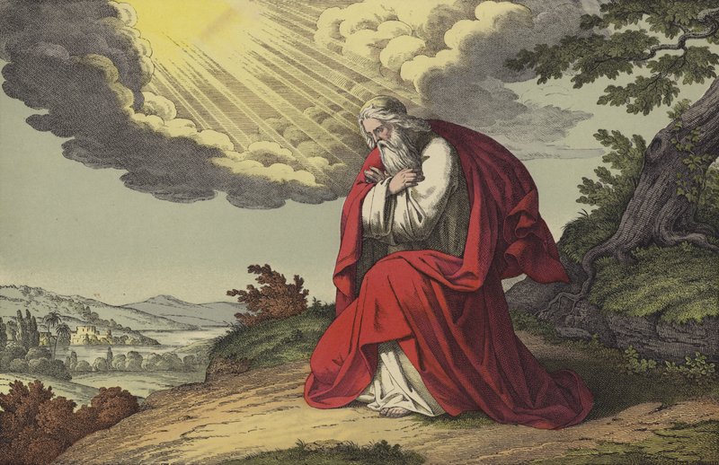 Der Tod des Moses von English School