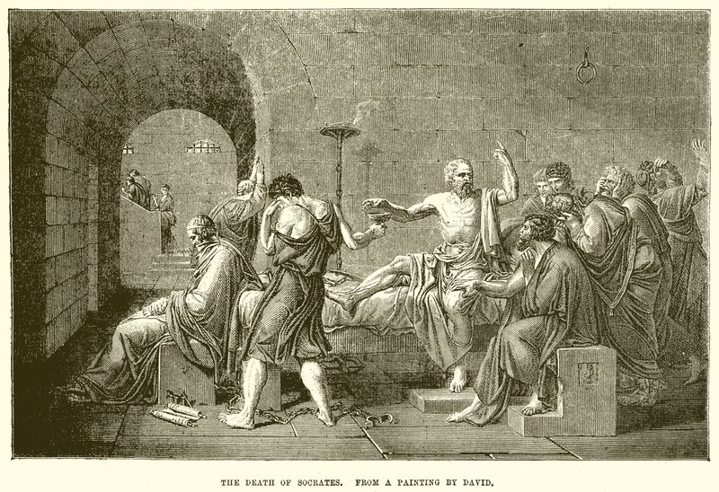 Der Tod des Sokrates von English School
