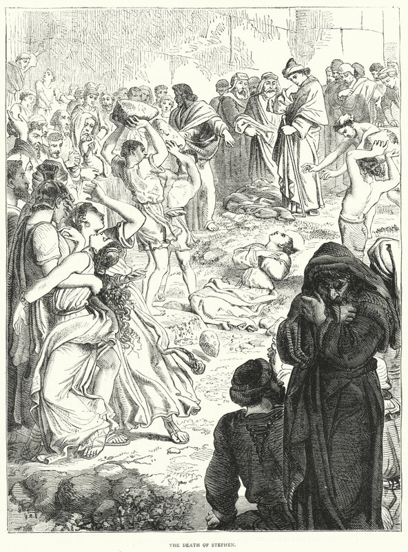 Der Tod des Stephanus von English School