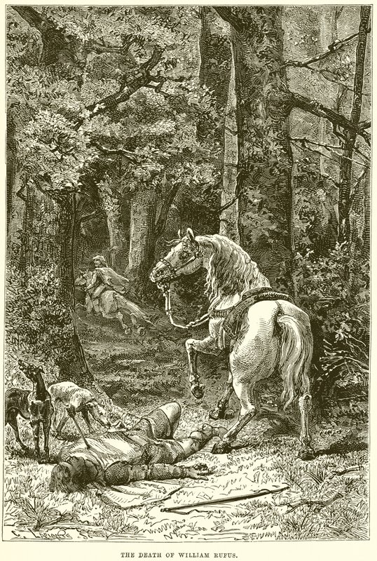 Der Tod von Wilhelm Rufus von English School