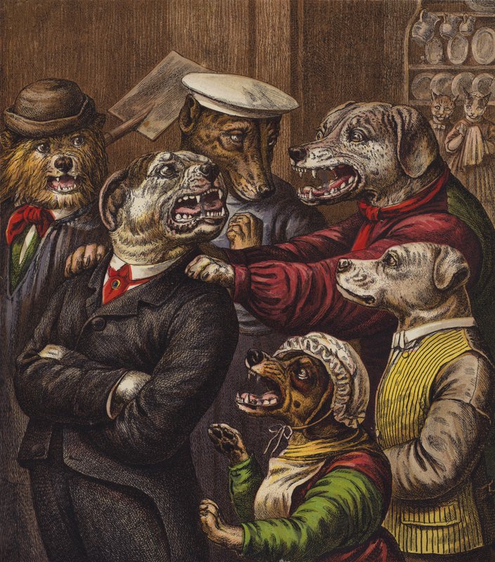Das Hundedinner von English School