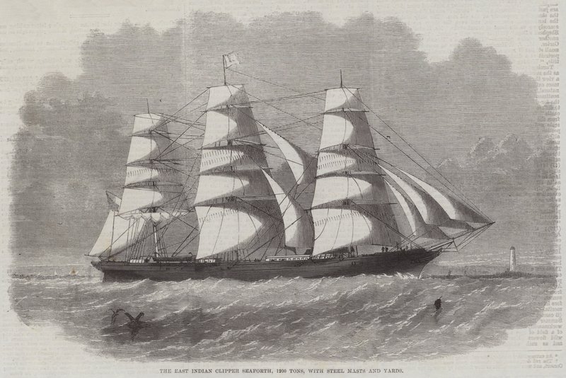Der Ostindien-Segler Seaforth von English School