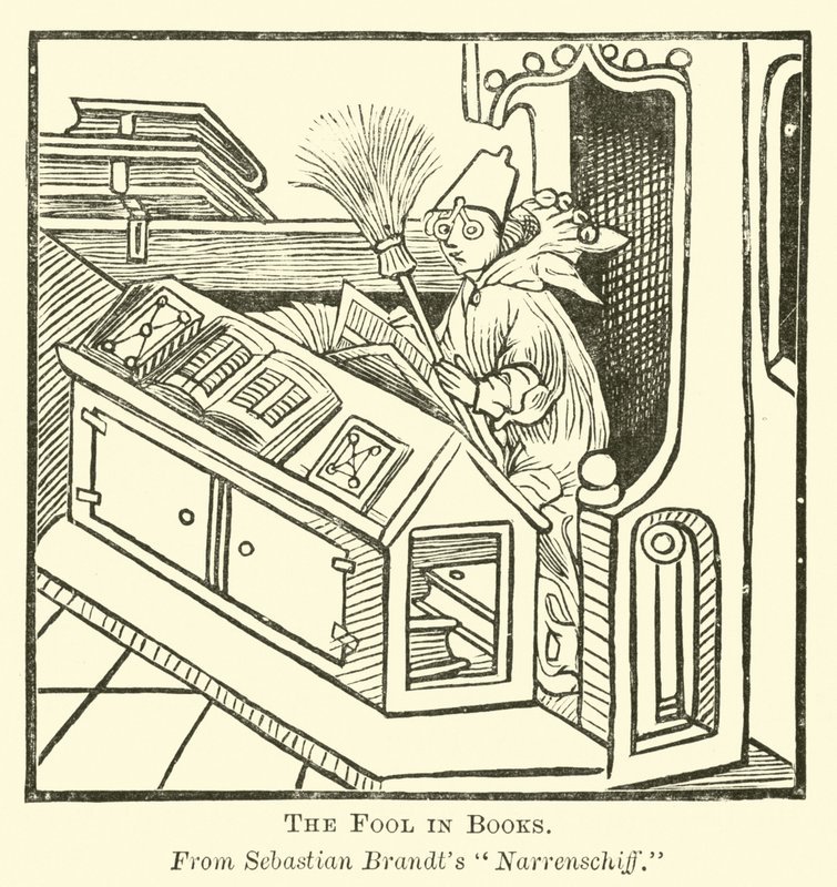 Der Narr in Büchern von English School