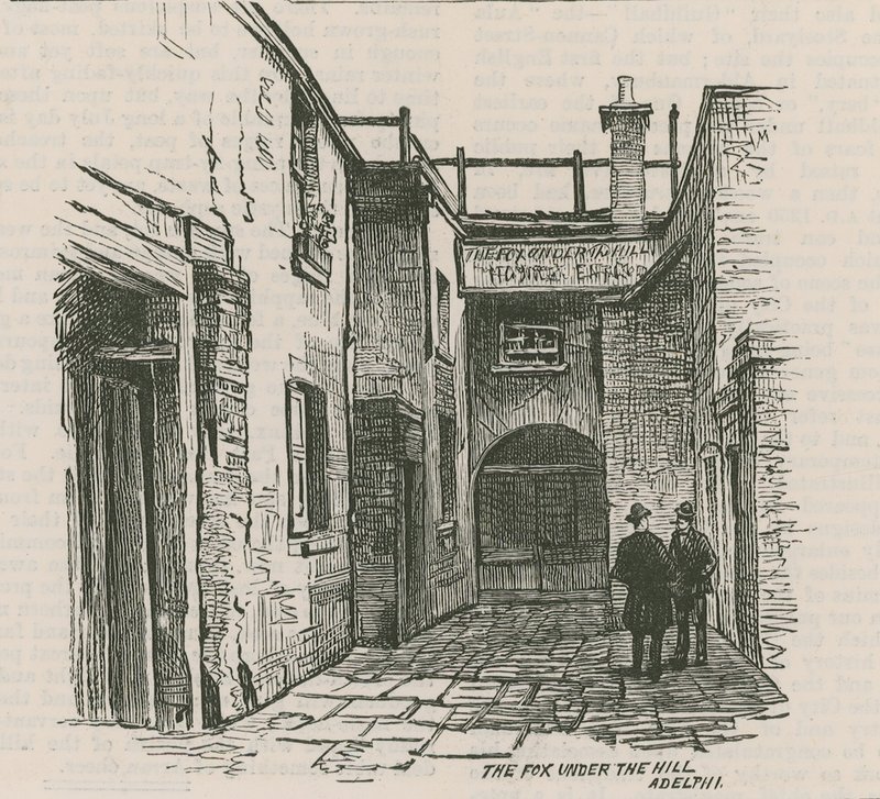 The Fox Under the Hill, Adelphi, London von English School