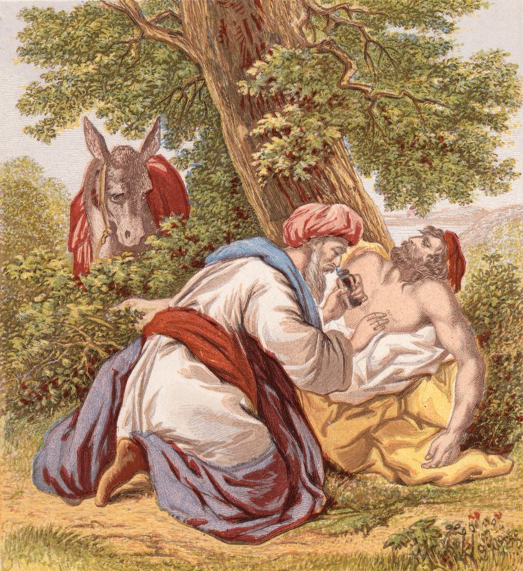 Der barmherzige Samariter von English School