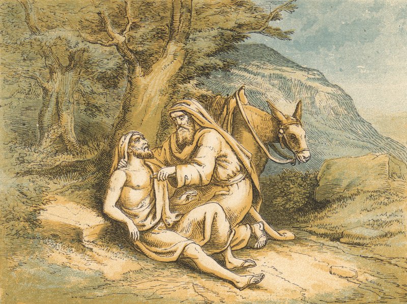 Der barmherzige Samariter von English School