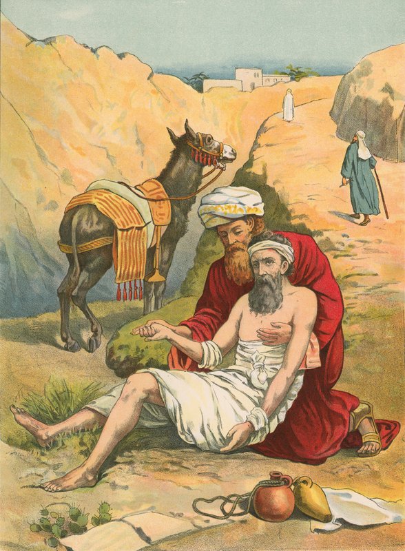 Der barmherzige Samariter von English School