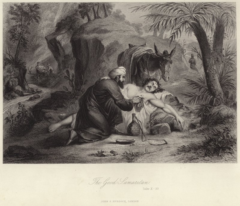 Der barmherzige Samariter von English School