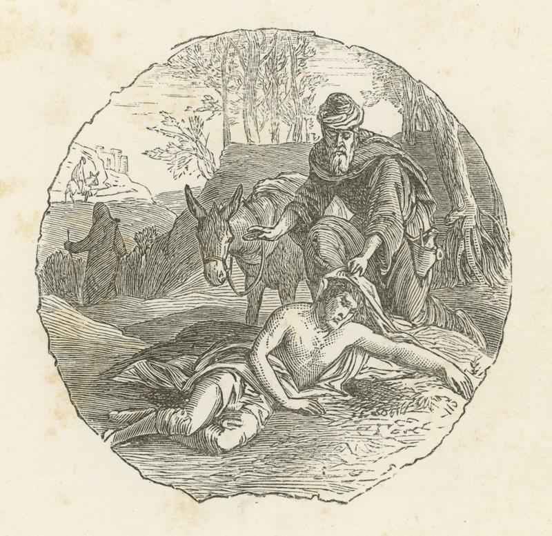 Der barmherzige Samariter von English School